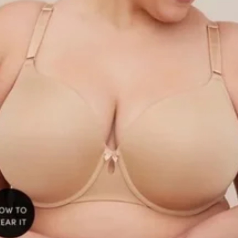 Torrid Curve nude padded cups Women's Bra Sz 50B